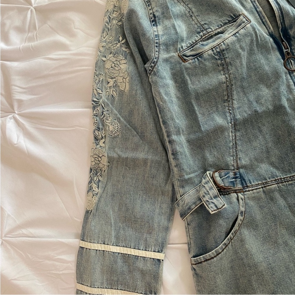One Teaspoon HEARTLAND EMBROIDERED MARGOT JUMPSUIT - Picture 7 of 7